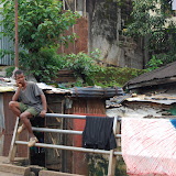  &ndash; Kroo Bay, Freetown, Sierra Leone. A Slum Community being pushed into the ocean. …. © 2008 September NHA Media Photos, Vicki Hicks photographer.