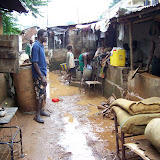  &ndash; Flood Damage: Kroo Bay cleans up after flood. …. © 2008 September NHA Media Photos, Salu Bangura, photographer.