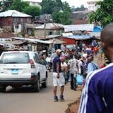  &ndash; Kroo Bay, Freetown, Sierra Leone. A Slum Community being pushed into the ocean. …. © 2008 September NHA Media Photos, Vicki Hicks photographer.