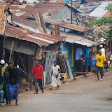  &ndash; Kroo Bay, Freetown, Sierra Leone. A Slum Community being pushed into the ocean. …. © 2008 September NHA Media Photos, Vicki Hicks photographer.