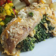 Aunt Carol's Spinach and Fish Bake