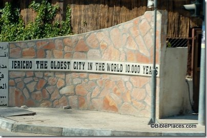 Jericho oldest city in world sign, tb091504778
