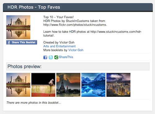 Photo booklet on MobileBooklet.com