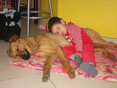 chien enfant