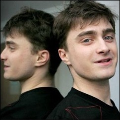 Daniel Radcliffe espelho