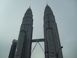 12 giugno 2008: Le (imponenti) Petronas towers, KLCC (Kuala Lumpur City Center)