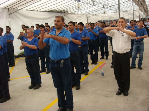Schlumberger Health Day Tai Chi Workout