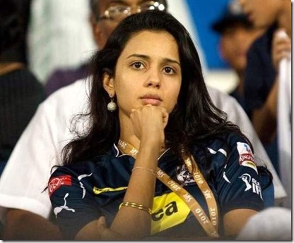 deccan-chargers-team-owner-Gayatri Reddy, daughter of media baron T Venkattaram