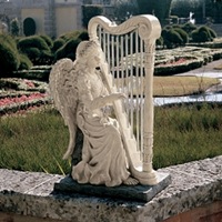 Angel with harp