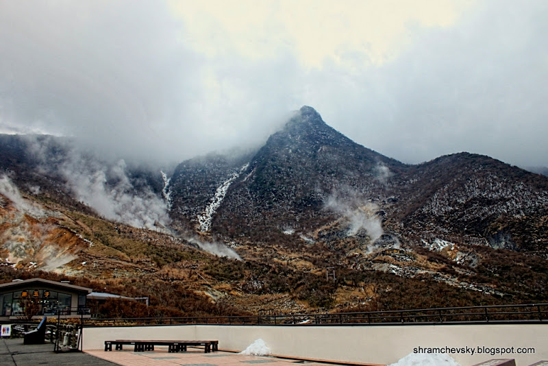 Japan Mount Fuji Hakone Ropeway Owakudani Япония Фудзияма Фуджи Фудзи Хаконе Овакудани