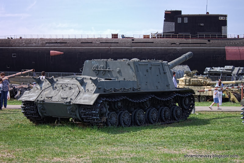 Russian Soviet SU-152 Русская Советская СУ-152 Технический Музей Тольятти