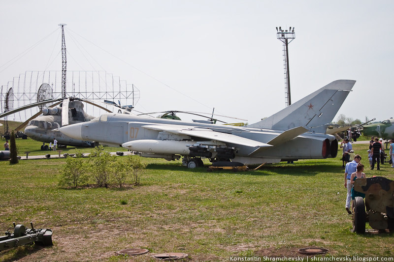 Су-24 Изменяемая стреловидность крыла Технический Музей Тольятти