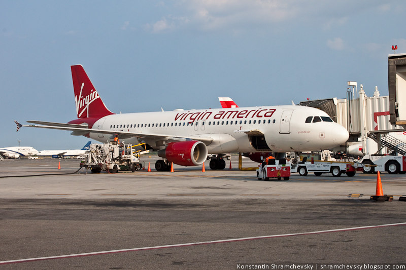 Virgin Blue Boeing Вёрджин Америка Боинг