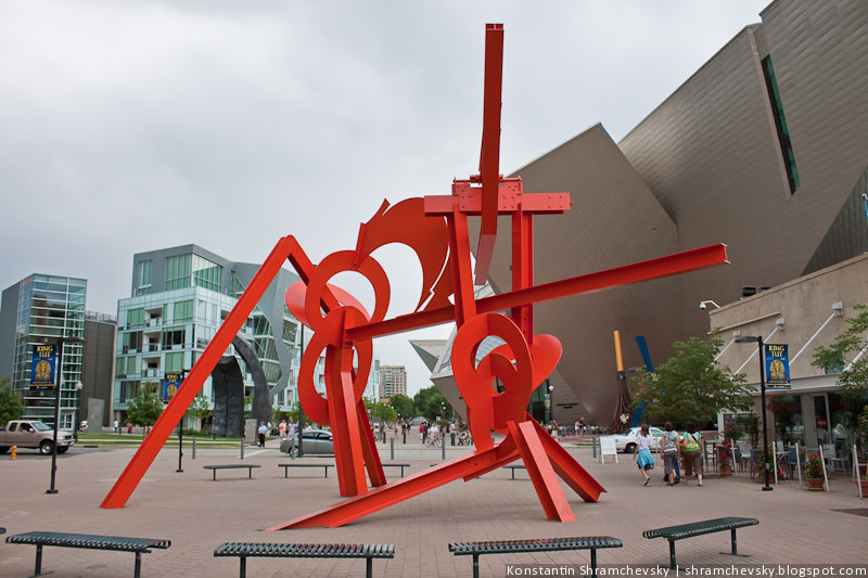США Америка Колорадо Денвер Центр Искусств USA America Colorado Denver Arts Center