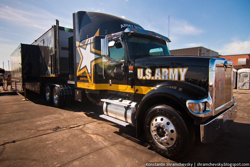 USA US Army Truck Recruit США Армия Грузовик Агитация Призыв