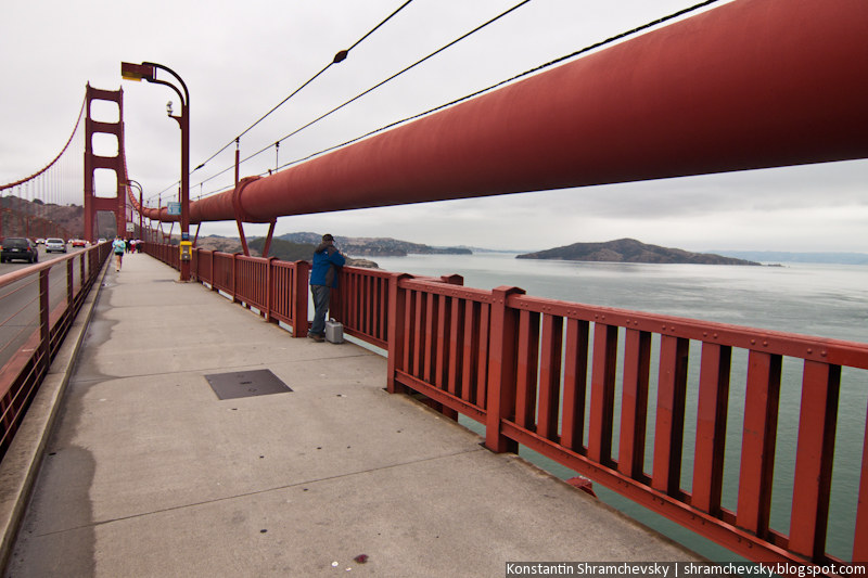 USA California San Francisco Golden Gate Bridge США Калифорния Сан Франциско Голден Гейт Бридж Мост Золотые Ворота