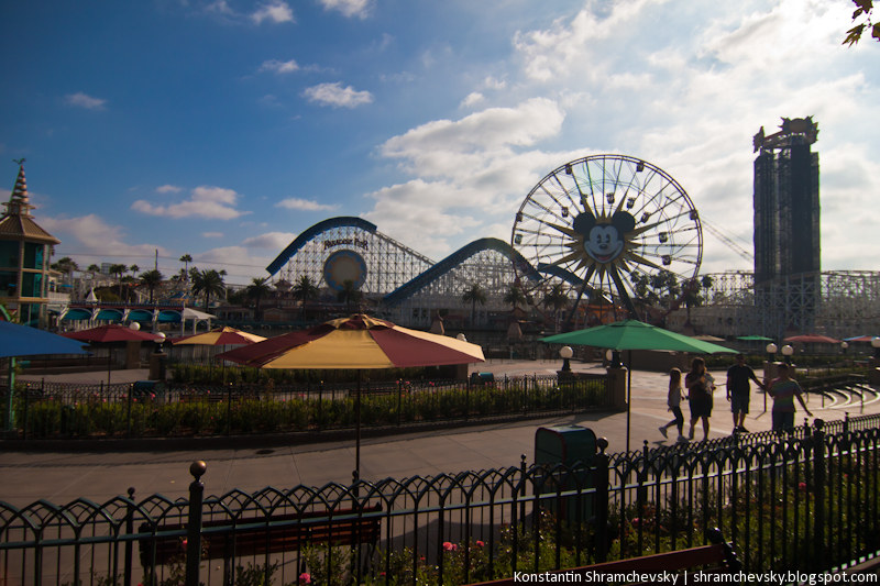 USA California Disneyland Anaheim Adventure Park California Adventure США Калифорния Диснейленд Анахайм Парк Калифорния Адвенча