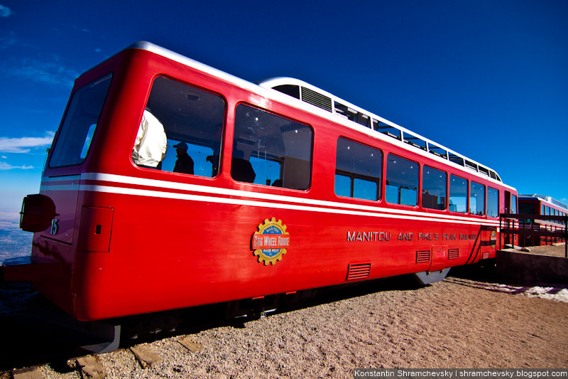 USA Colorado Rocky Mountains Pikes Peak США Колорадо Скалистые Горы Пайкс Пик