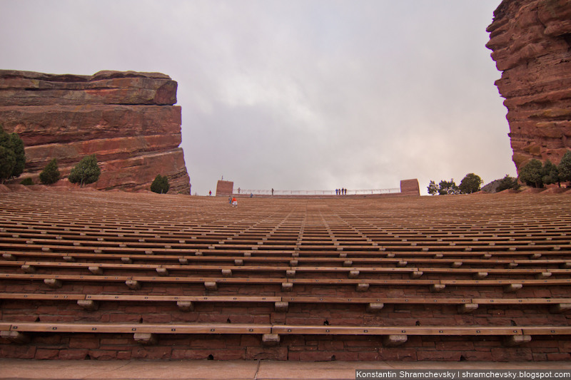 USA Colorado Denver Red Rocks Amphitheater США Колорадо Ред Рокс Красные Скалы Амфитеатр