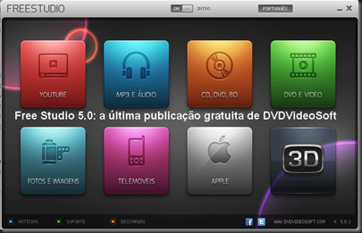 Free Studio 5_-0 a última publicação gratuita de DVDVideoSoft