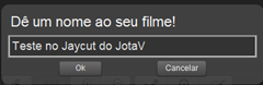 JayCut 5 Salvar filme - 5B