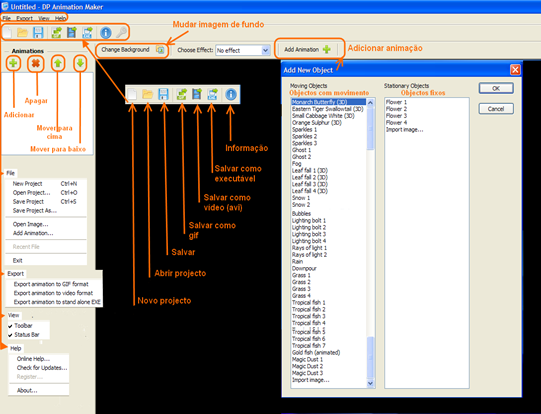 DP Animation Maker - Interface2