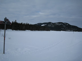 ice on the water before Kikut