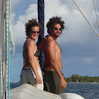 Crew bei der Augapfel-Navigation