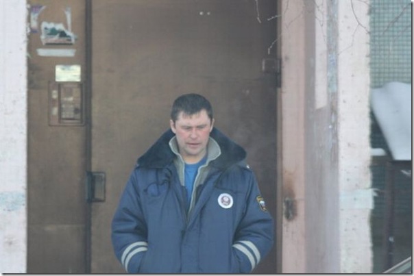 Policiais russos bebados (1)