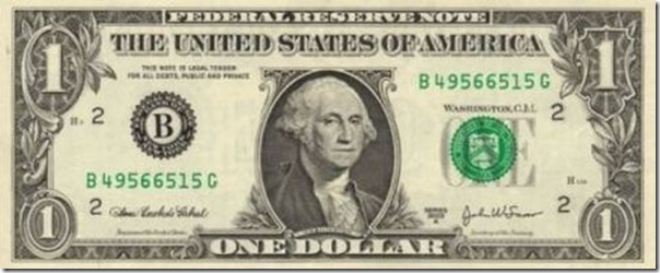 O segredo da nota de 1 Dollar