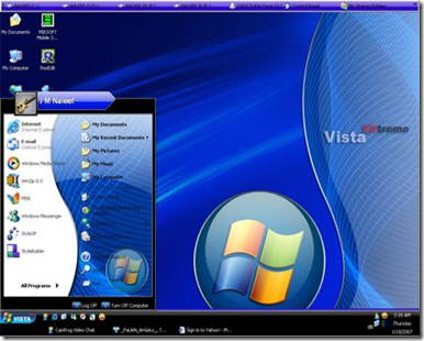  Tema: Vista Extreme XP Visual