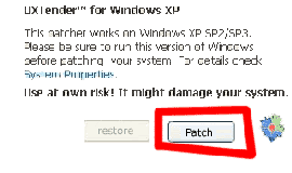 tutorial como instalar temas genéricos no windows xp e modificar o estilo visual das janelas com Uxtender the uxtheme patch. Download uxtender