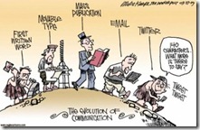evolução comunicação