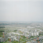 View from the TV tower in Vilnius.