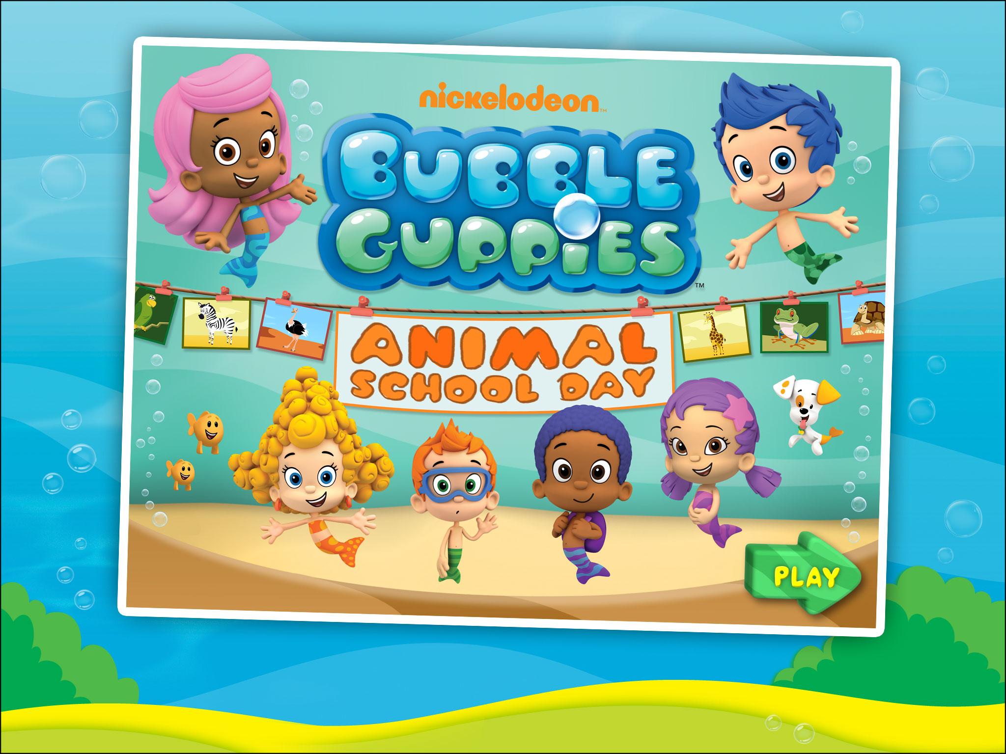 Android application Bubble Guppies: Animals HD screenshort
