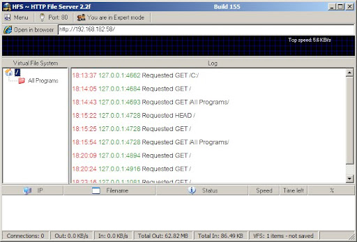 http-file-server-expert-menu