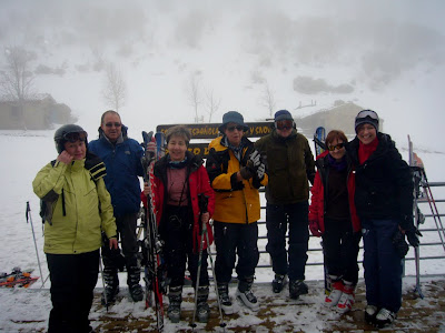 the ski team