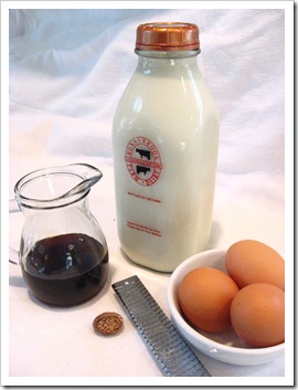 ingredients for eggnog