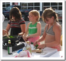 kids cooking operation frontline woodstock farm festival events farmers market