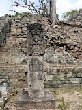 Stèle d'un roi de Copan