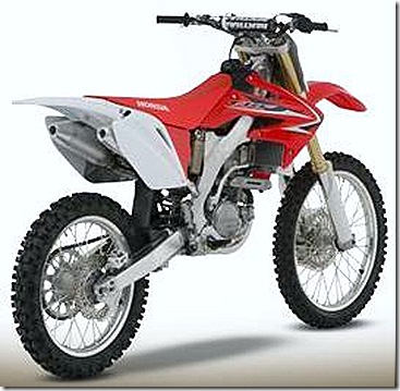 Motor Specification, Interests and Hobbies: Honda CRF250R Off Road