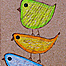 Three Birds with Flourishes Thumbnail