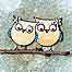 Owls on Twig Thumbnail