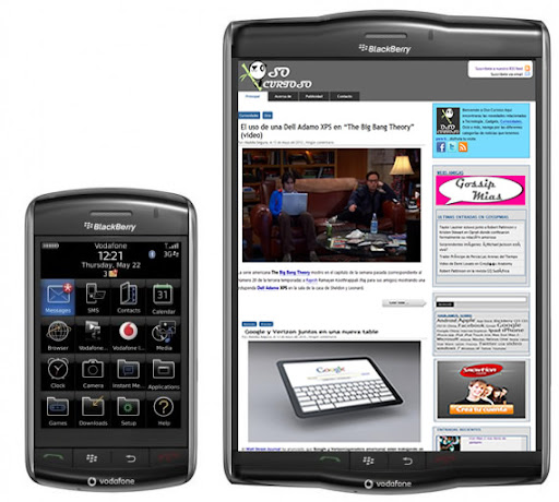 bbtablet oc Información sobre la Blackberry Tablet