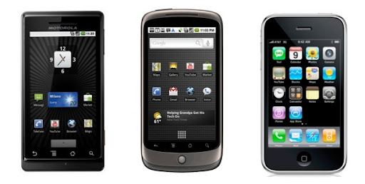 nexusone vs iPhone 3Gs, Palm Pre, Motorola Droid o Nexus One, ¿Cuál es para ti?