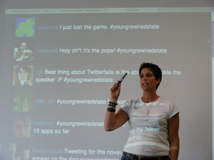 TwitterFall Immaturity with Twitterfall