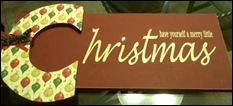 Christms sign