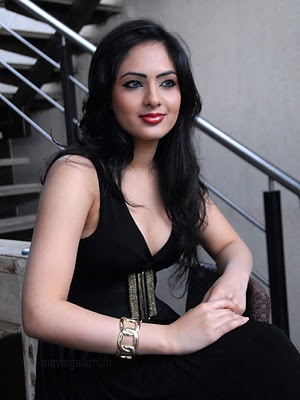Nikesha Patel in Black Dress