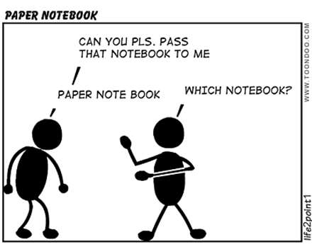 paper notebook