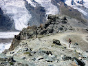 Widoczki ze szlaku zejściowego do Zermatt